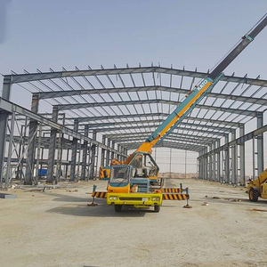 هيكل فولاذية مخصص عالي الجودة على شكل H ، باستخدام ورشة بناء الهياكل الفولاذية الجاهزة I-beam - Product Image 2