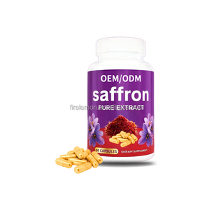 Capsule di Estratto di Zafferano OEM/ODM, Integratore Erboristico per Alleviare i Sintomi della Premenstruazione e il Disagio Menopausico - Product Image 3