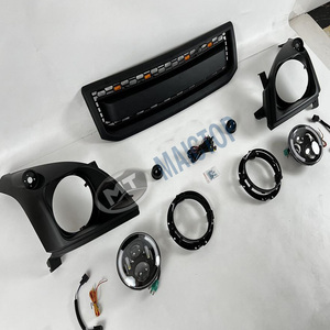 Maictop xe accesorios Facelift front bumper nướng BodyKit cho Land Cruiser Prado <span class=keywords><strong>LC</strong></span> <span class=keywords><strong>120</strong></span> lc120 fj120 bộ cơ thể 2003 2009 - Product Image 5