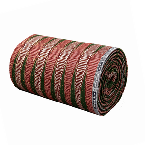 Tissu Ankara Double Face 100% Coton à Motif Circulaire Abstrait Violet et <span class=keywords><strong>Jaune</strong></span>, Tissu <span class=keywords><strong>Ciré</strong></span> Coloré pour Robes de Soirée Africaines - Product Image 6
