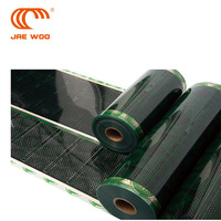 Film chauffant PTC en graphène vert anti-surchauffe, largeur 50/80/100 cm, infrarouge lointain, auto-régulant, pour chauffage par le sol, CE RoHS