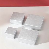 Scatola Rigida su Misura in Due Pezzi con Coperchio e Base per Confezioni Regalo di Gioielli, Fornitura Diretta dalla Fabbrica