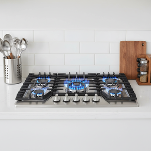 Cuisinière à <span class=keywords><strong>gaz</strong></span> encastrable universelle GPL/<span class=keywords><strong>Gaz</strong></span> naturel pour usage domestique, grand brûleur en acier inoxydable - Product Image 6