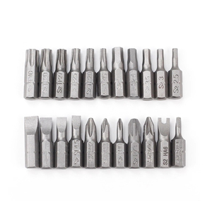 25mm 1/4" Hex Shank Magnetic T15 T20 T25 T30 T40 <strong>T50</strong> <strong>Torx</strong> Security Screwdriver <strong>Bits</strong> With Hole L15 - Product Image 1