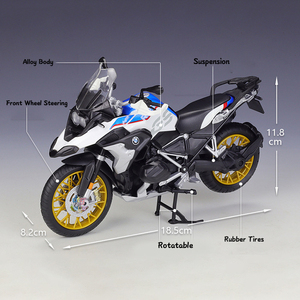 Maisto Diecast 1/12 R1250 GS Motorcycle <strong>Model</strong> Heavy Locomotive Simulation Alloy Diecast <strong>Motorbike</strong> <strong>Model</strong> - Product Image 2