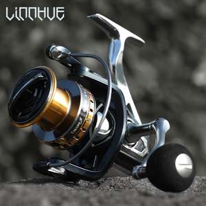 Topline-carrete de Pesca GL2800-12000 Metal, accesorio de Pesca giratorio de <span class=keywords><strong>tiro</strong></span> largo 6BB sin huecos 4,6: 1 12KG - Product Image 6