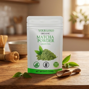 <span class=keywords><strong>Thé</strong></span> vert personnalisé en marque privée, haute qualité, 100g, extrait de feuilles de matcha 6A, poudre de matcha - Product Image 3