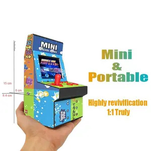 SUNDI 200 In 1 Arcade Machine Video Game 2.8 Inch Screen Mini Retro Games Console for Children