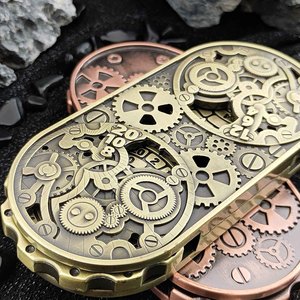 Juego de 7 dados poliédricos de aleación de zinc con doble disco para juegos de rol, D&D, Dungeons & Dragons, con caja de regalo - Product Image 1