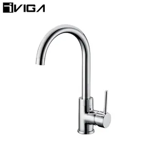 Good Price Kitchen Faucet Round Design Stainless Steel 304 Sink Mixer Kitchen Mixer Tap