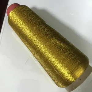 Factory Wholesale Sparkle Lurex Thread Pure Gold Silver ST Type Metallic Embroidery Yarns
