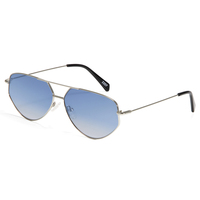 Marque Design pilote lunettes de soleil pour femmes haute qualité Nick-Free métal Triangle lunettes de soleil mode dames nuances Uv400 lunettes