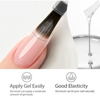 Poudre super brillante pour les ongles, couche de finition en cristal de 15ml, couche de finition à base de chrome magique transparent NON TOXIQUE pour les ongles, couche de finition en gel