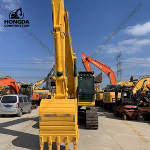 Excavadora sobre orugas Komatsu PC220 de alta calidad, máquina de construcción de segunda mano, superventas con bomba de caja de cambios de motor Original - Product Image 4