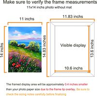 Marco de Fotos Personalizado de MDF con Impresión UV Ecológica, Venta al Por Mayor a Precio de Fábrica, Tamaños A1 A2 A3 A4 5x7 6x8 8x10 12x16 24x36