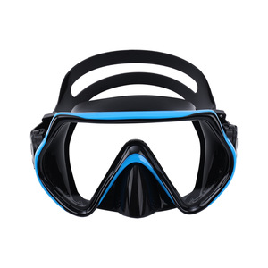 Masque de plongée Asy taille adulte avec protection nasale intégrée pour la plongée sous-marine et le snorkeling - Product Image 1