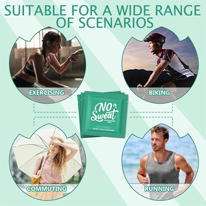 Déodorant anti-transpirant pour femme, respectueux de la peau, <span class=keywords><strong>lingettes</strong></span> humides pour les <span class=keywords><strong>aisselles</strong></span>, emballées individuellement - Product Image 6