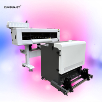 T-shirt d'imprimante numérique Zunsunjet Pullmachine d'impression chemise Sc H600 60cm imprimante DTF I3200-A1