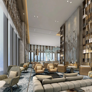 Juego de Muebles de Dormitorio Personalizados de Fábrica, Proyecto de Habitación de Hotel de Lujo Comercial para Hotel de 5 Estrellas - Product Image 2