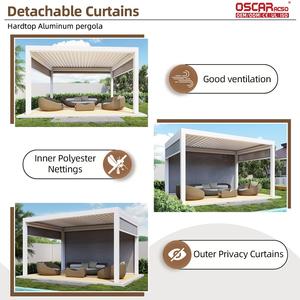 <span class=keywords><strong>Panneau</strong></span> solaire Pergola aluminium Pergola photovoltaïque extérieur jardin Patio arrière-cour Patio décor jardin ombre Structure Pergola - Product Image 5