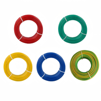 Flammhemmendes ZC-BVV Kupfer PVC-isoliertes und ummanteltes Kabel 450/750V 70 ℃   Installationsdraht für Innenverdrahtung und Beleuchtung