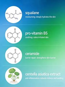 <span class=keywords><strong>Crema</strong></span> <span class=keywords><strong>Facial</strong></span> Reparadora y Calmante para Piel Seca y Sensible, Nutritiva, Hidratante, Alivia la Irritación para Tipos de Piel Frágil y Seca - Product Image 2