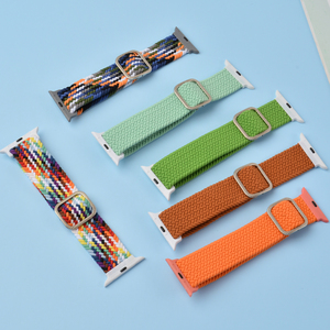 <span class=keywords><strong>Correas</strong></span> de <span class=keywords><strong>Reloj</strong></span> <span class=keywords><strong>Inteligente</strong></span> de Nailon BEEFLYPOWER, Correa Deportiva de Repuesto Transpirable para Apple Iwatch Series 11 10 9 8 7 6 5 4 - Product Image 3