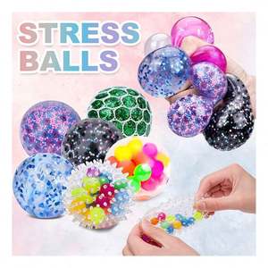 Hot Sale Bestseller Sensory for <b>Fidget</b> <b>Cube</b> Custom Mini Pocket Size Squishy Ball for Kids Anxiety Relief Best Squeeze Toys - Product Image 3