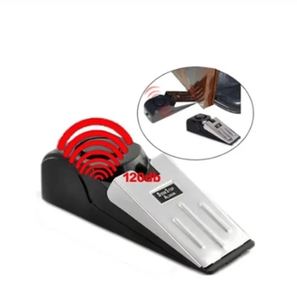 120 Db Wireless <b>Door</b> Stop <b>Stopper</b> Alarm Block Blocking System Anti-theft Burglar Stop System Security Home <b>Wedge</b> Shaped - Product Image 5