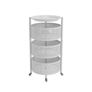Spécialisé pour les salons de beauté, ce chariot de beauté pour manucure, extensions de cils et tatouages est équipé d'un petit chariot de rangement. - Product Image 6
