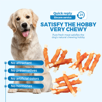 Friandises pour chiens cuites au four, savoureuses, nutritives et moelleuses, à base de poulet frais séché, ingrédient unique, pour récompenses d'entraînement
