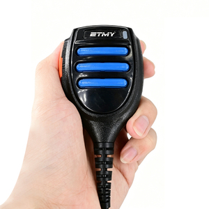 Light weight Handheld radio Speaker <b>Mic</b> 2 Pin Baofeng UV-5R UV-82 TK2000 Walkie Talkie PTT Wire Microphone radio accessories - Product Image 1