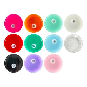 Tapas de Acero Inoxidable de Doble Pared con Logotipo Personalizado, Roscadas, Libres de BPA, Coloridas, de Repuesto para Latas de Vidrio de 16oz y 20oz, Regalo Empresarial - Product Image 2