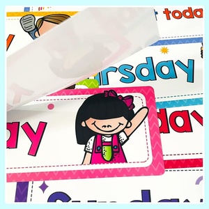 Schede delle Regole per la Classe, Schede per la Prima Infanzia, Flashcard dei Mesi per Bacheca, Decorazione per Aula, Parole in Inglese - Product Image 3
