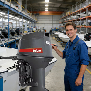 Onderhoudsarme buitenboordmotor 60PK <span class=keywords><strong>2</strong></span>-takt E60HMHDS Lange levensduur Hoog frequent gebruik Snelle reparatie Ontwerp voor boten - Product Image 1