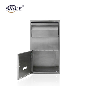 <span class=keywords><strong>SMILE</strong></span> Paquete de entrega de paquetes grandes Caja de entrega de correo a domicilio Caja de entrega de metal segura Caja de paquetes con bloqueo al aire libre - Product Image 4
