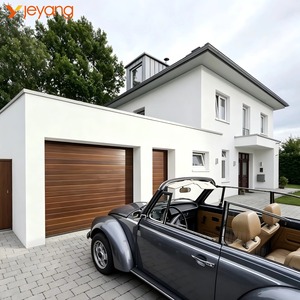 <span class=keywords><strong>Porte</strong></span> <span class=keywords><strong>de</strong></span> <span class=keywords><strong>garage</strong></span> sectionnelle en acier isolée 16x7, finition bois, style américain moderne, pour usage résidentiel, directement <span class=keywords><strong>de</strong></span> l'usine - Product Image 6