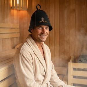 Chapeau <span class=keywords><strong>de</strong></span> sauna en feutre 100% laine mérinos, sans couture, rond, coloré, épaissi, résistant à la chaleur, <span class=keywords><strong>pour</strong></span> la salle <span class=keywords><strong>de</strong></span> vapeur russe et japonaise - Product Image 2