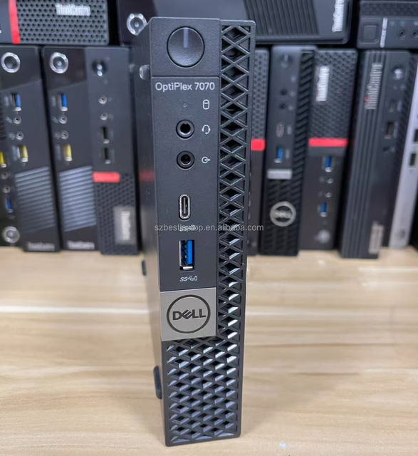 Hot Sale for Dell OptiPlex 7070 Mini PC 8th Gen 8G DDR4 RAM 256G Home Entertainment Business Office & Gaming Used Laptop Cheap P