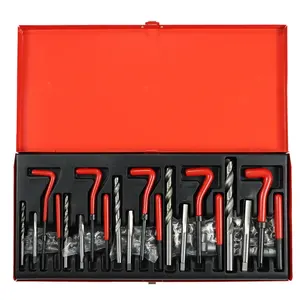 AUTOTOP, juego completo portátil multifuncional, 131 Uds., Kit de inserción de rosca, herramientas de reparación de tornillos y roscas - Product Image 3