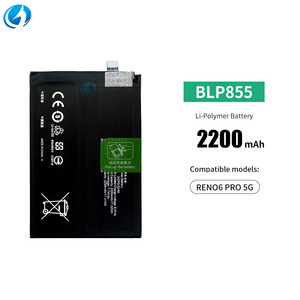 BLP855แบตเตอรี่โทรศัพท์มือถือแบบชาร์จไฟได้สำหรับ <span class=keywords><strong>OPPO</strong></span> <span class=keywords><strong>RENO6</strong></span> Pro 5G แบตเตอรี่สำรองสำหรับ <span class=keywords><strong>OPPO</strong></span> - Product Image 1