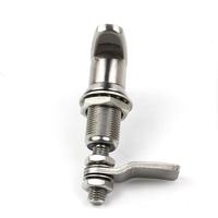 Identique à Southco Poignée en T E3-11 en acier inoxydable Serrure à came Loquet de compression Clé quart de tour polie Déverrouillage pour le commerce