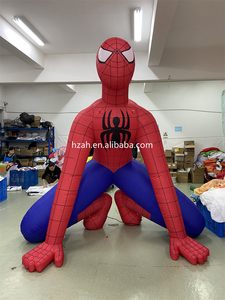 Xmas bơm hơi khổng lồ siêu anh hùng người nhện thổi lên người nhện giáng sinh bơm hơi để bán - Product Image 6