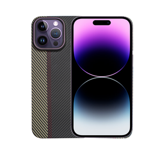 Étui de téléphone portable en fibre de <span class=keywords><strong>carbone</strong></span> de luxe ultra-mince étui de téléphone en fibre d'aramide écologique pour <span class=keywords><strong>iPhone</strong></span> <span class=keywords><strong>14</strong></span> <span class=keywords><strong>Pro</strong></span> <span class=keywords><strong>Max</strong></span> - Product Image 1