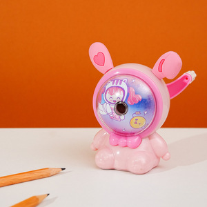 <span class=keywords><strong>Taille</strong></span>-<span class=keywords><strong>crayon</strong></span> mécanique manuel en plastique avec oreilles de lapin mignonnes pour écoliers - Product Image 3