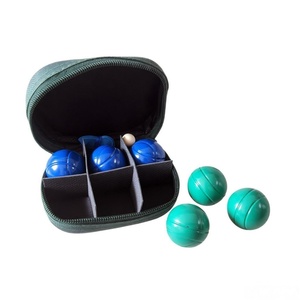Boules de pétanque miniatures colorées personnalisées de 32,5 mm avec sac de transport pour jeux de table et sports de plein air - Product Image 2