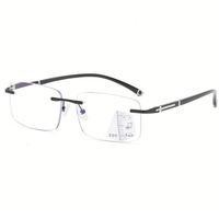 Gafas de Lectura Progresivas Multifocales con Zoom Automático Personalizadas para Hombre, Gafas Fotocromáticas con Protección Contra la Luz Azul para Hombre y Mujer