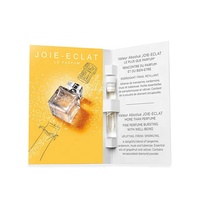Testeur de parfum de brume personnalisé de luxe de fabrication professionnelle cartes d'échantillons de parfum uniques avec bouteille