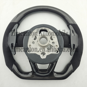 Produits phares : Volant en fibre de carbone et Alcantara pour modèles Audi A3, A4, A4L, A5, A7L, A8, Q5, Q7, B9, A6, R8 - Product Image 2
