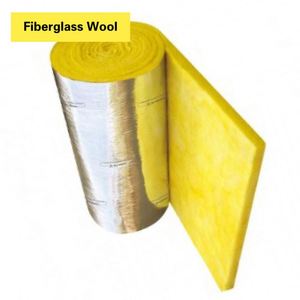 Couverture en laine de verre écologique en rouleau pour isolation thermique de toiture, matériau de construction, <span class=keywords><strong>prix</strong></span> de la couverture en laine de verre en rouleau - Product Image 1
